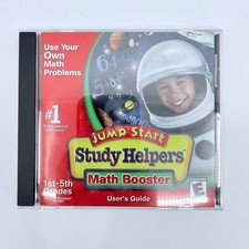 Jump Start Study Helpers Math Booster PC Game Vintage