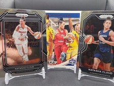 Natasha Cloud - 3 Card Mini Pack - 2019/2021/2023 Prizm - Washington Mystics