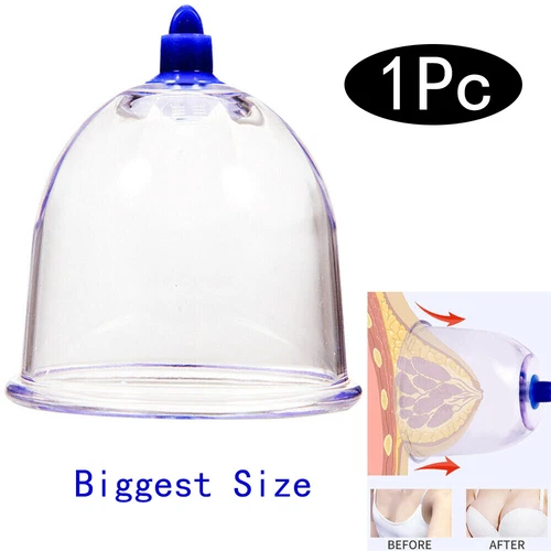 Cupping Big Size Plastic Vacuum Cups Suction Cups Jar Massager Therapy Cans 1 PC