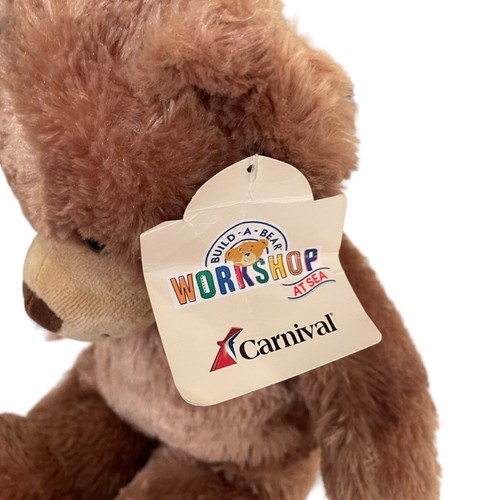 Carnival Build a Bear Workshop At Sea Bär Stofftier Plüschtier 15 Zoll Neu mit Etikett braun - Bild 7 von 9