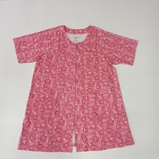 DREAMS  CO WOMEN'S SHORT FULL-ZIP TERRY ROBE, SIZE 18/20 L, ID 8430357-656 