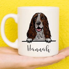 Personalised Springer Spaniel Mug | Spaniel Gifts | Gifts For Spaniel Lovers