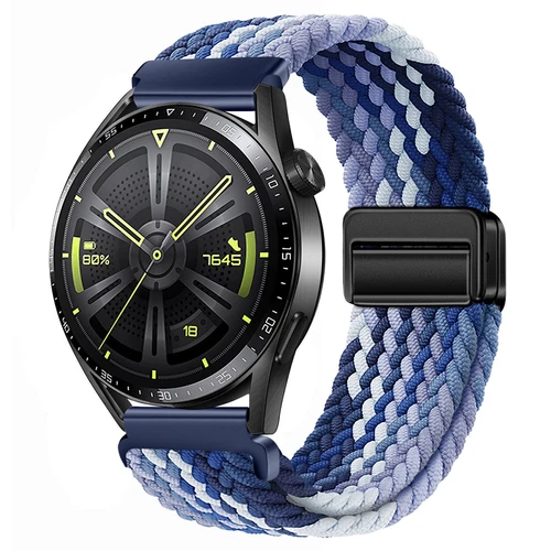 Correa de reloj de pulsera magnética de nailon trenzado de 18 mm 20 mm 22 mm correa de liberación rápida - Imagen 66 de 169