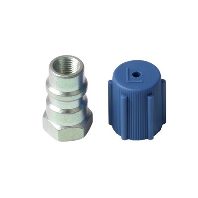 R-12 to R-134a 7//16 LOW 3//8/" SIDE PORT VA-1L ADAPTER Retrofit Conversion Fitting