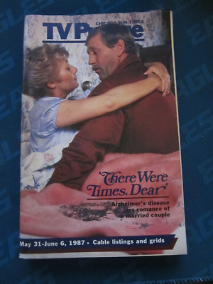 TV Prevue Magazine Regional TV Guide May 1987 There Were Times Dear Jones Cariou