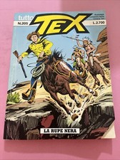 GIORNALINO FUMETTO TEX COLLEZIONE 205 La Rupe Nera