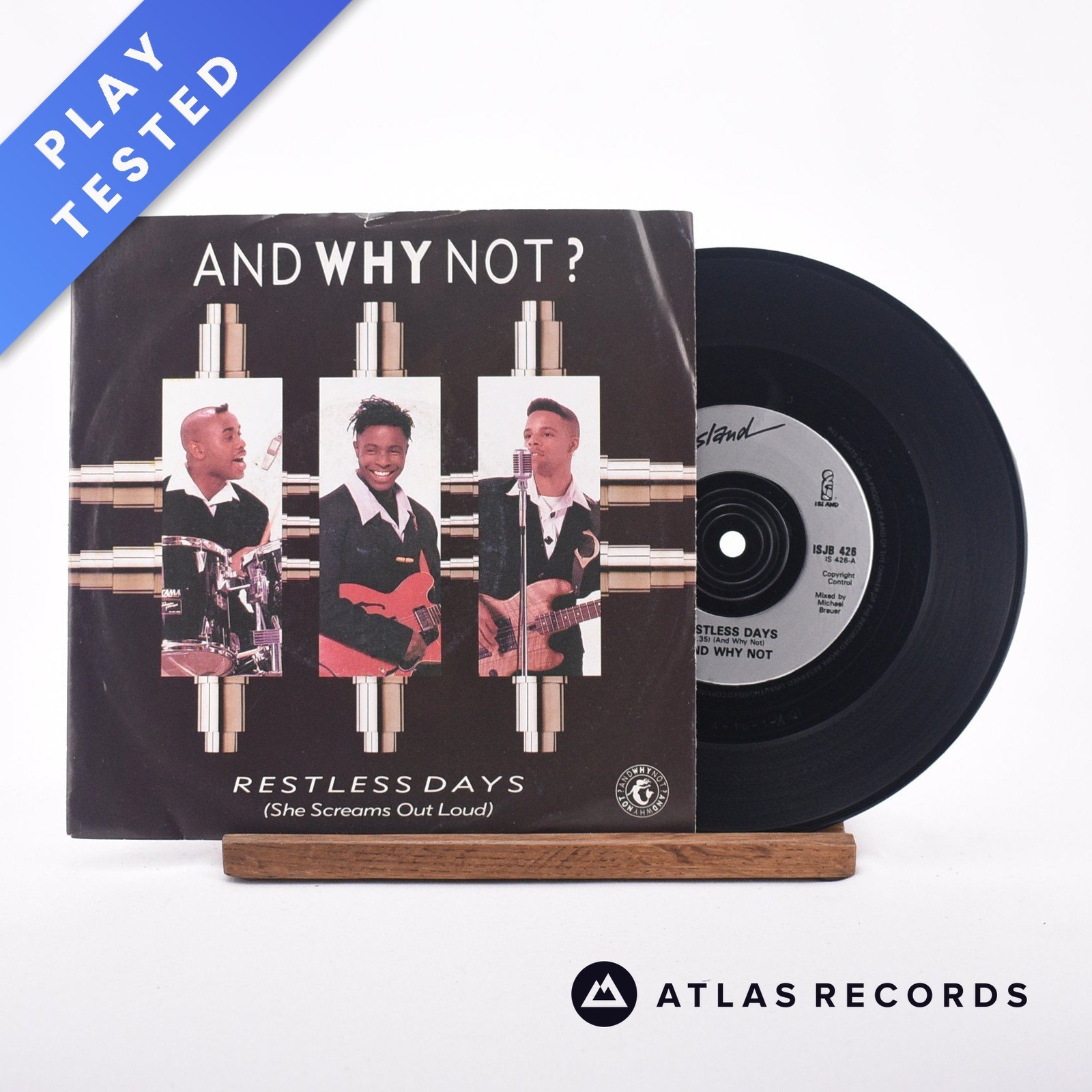 And Why Not? - Restless Days (She Screams Out Loud) - 7"" Vinyl Record - VG+
