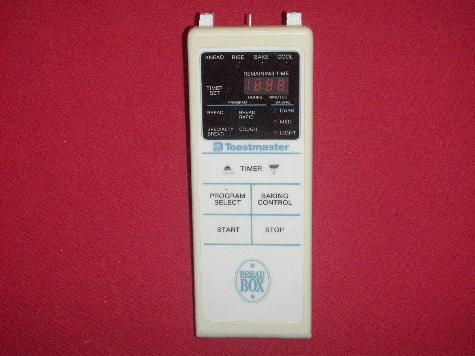 Control Panel with PCB for Toastmaster Bread Maker Machine Model 1150 only