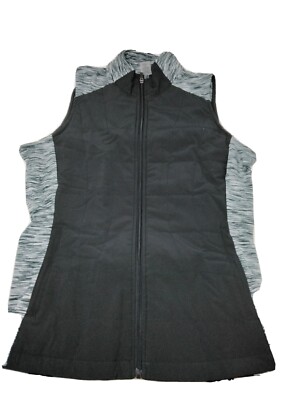 Soybu Vest Rhianna Women's Size Large Casual Winter Vest Black And