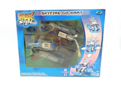 Max Steel Skyfire Go Kart 2 in 1 (2001) MISB neu & ovp Mattel Spielzeug Toys