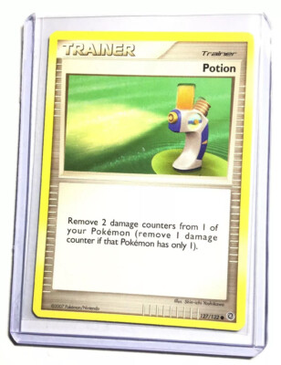 POTION - 127/132 - Secret Wonders - Common - Pokemon Card - NM
