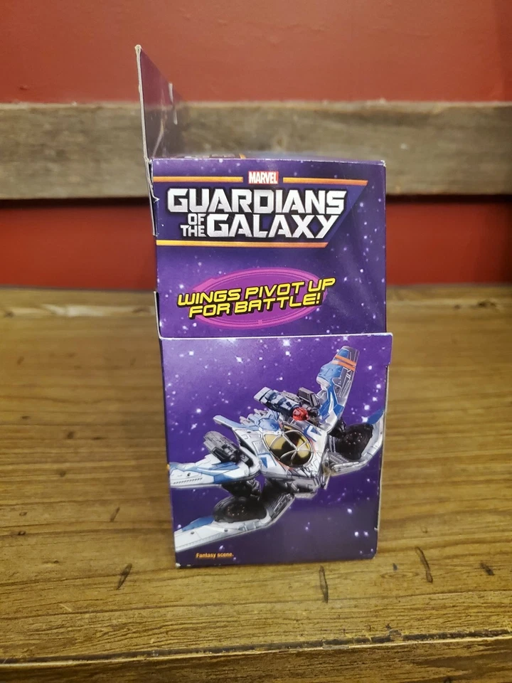 NAVE ESPACIAL GUARDIANS OF THE GALAXY ROCKET RACCOON WARBIRD com FIGURA NOVA EM FOLHA - Imagem 3 de 4