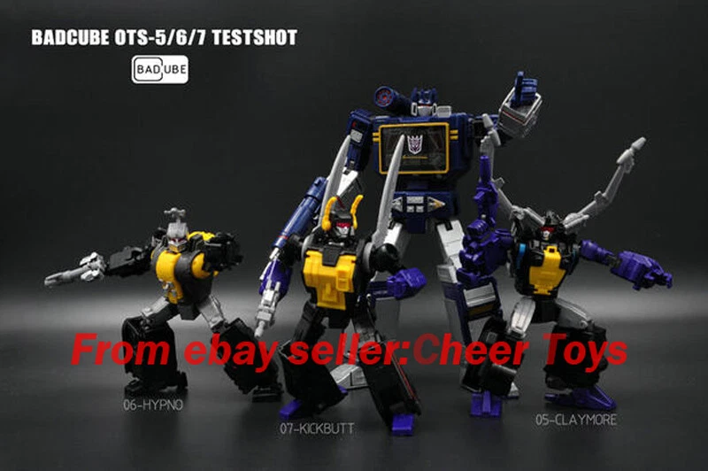 3pcs BADCUBE BC G1 MP Evil Bug Corps OTS-050607 Figure Model in stock - Image 4 of 4