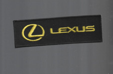 NEW 1 3/8 x 4 1/8" Lexus Iron on Patch Free Shipping