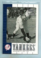 RED RUFFING - 2000 Upper Deck Yankee Legends - #37 - MINT - $1.00 Shipping