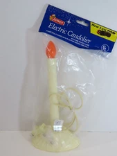 Joybrite Vintage Christmas Light Window Candolier Wax Drip Candle C9819