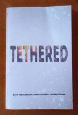 TETHERED GRAPHIC NOVEL FIRST PRINTING VF- W/ ORIGINAL PROMOTIONAL CARD