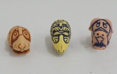 Kinder Surprise: Two Faced Totem No. 3 Surprises As Pictured. Ann Collection...