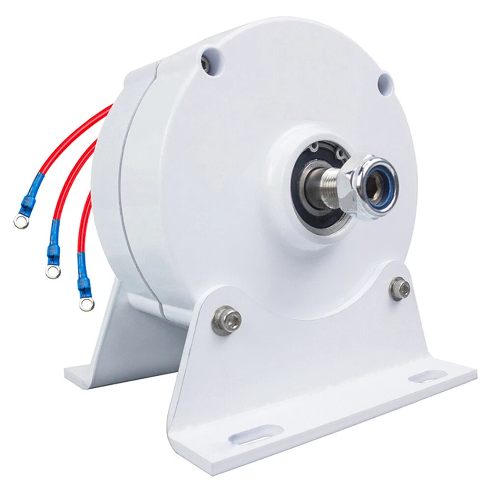 800W 12V 24V Wind Turbine Generator 750r m Brushless Permanent Magnet Alternator
