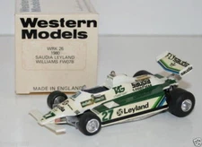 WESTERN MODELS 1/43 WRK26 - 1980 SAUDIA LEYLAND WILLIAMS FW07B #27 ALAN JONES