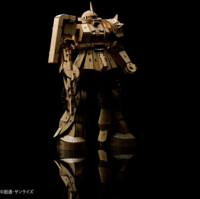 Bamboo Art Wa-Gu-Mi MS-06S Char's Zaku II Gundam Model Kit Figure