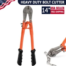14" High Quality Carbon Steel Bolt Cutter Rods Bolts Bars Chains Cutting Tool
