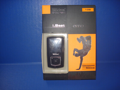 I Beat emo Trekstor Black-1 GB Digital Media Player MP3 Movie Player in Box