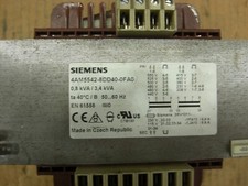 Siemens Transformer 4AM5542-8DD40-0FA0,  4AM55428DD400FA0, Single Phase  