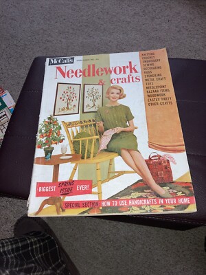 Vintage Back Issue of McCall's Needlework & Crafts - Summer 1962