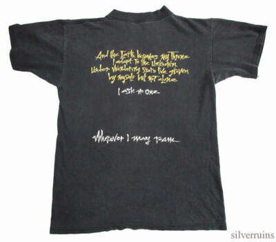 Metallica Vintage T Shirt 1992 Black Album Tour 90's Concert