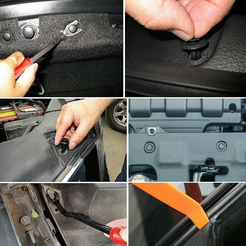 780X Retenedor de automóvil Sujetadores automáticos Borde de empuje Clips de plástico Pin Remache Parachoques Kit M - Imagen 11 de 12