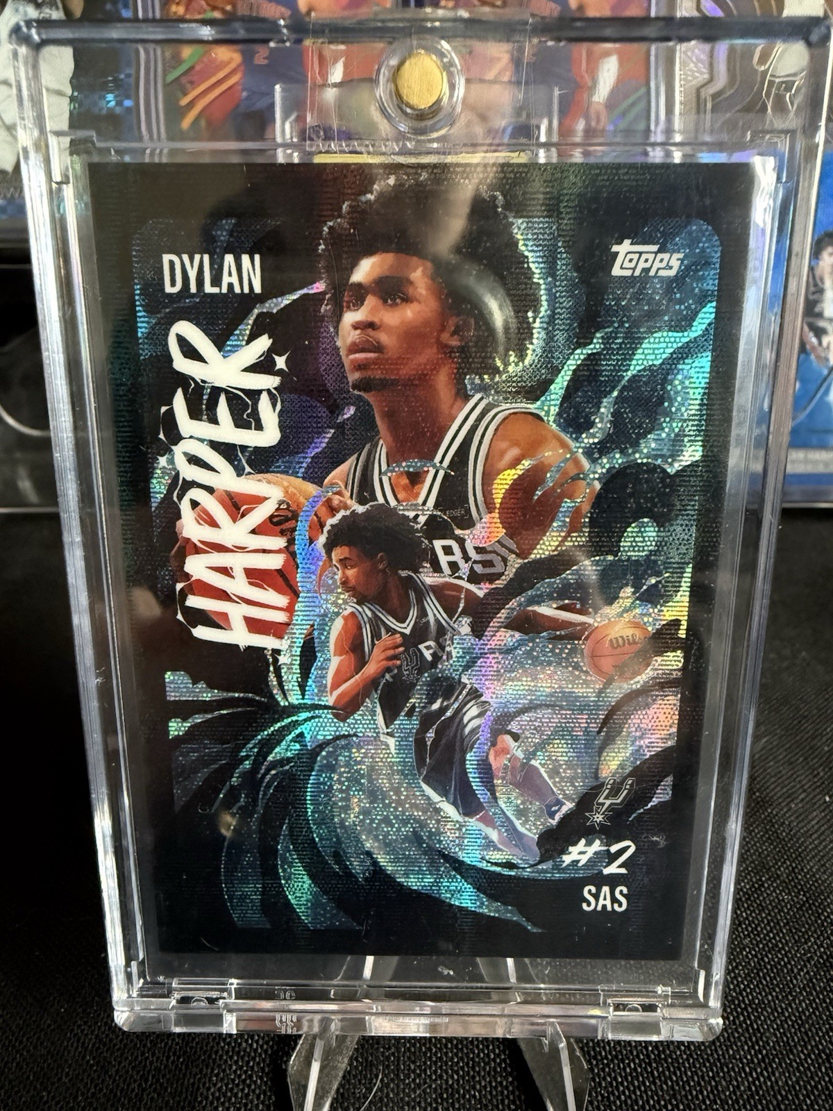 2025-26 Topps Chrome - Ultraviolet All-Stars Dylan Harper #UV-12 (RC)