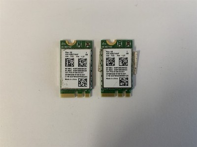 Lot of 2 - AzureWave AW-NB274NF Wireless LAN + Bluetooth M.2 Module WiFi Card