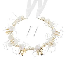 Flower Girl Hair Accessory,Princess Headpiece for Bridal Wedding,first commun...