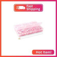 Multi Size 3mm 4mm 5mm Rhinestones Set for Nails Crafts Champagne Non Hotfix Rhi