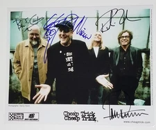 Cheap Trick SIGNED 2004 Promo Photo JSA LOA Autograph Zander Nielsen Petersson +
