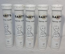 5pc-Barts Potty Tab- For Potty Training Tabs Color  Fizz In Toilet When Peed On