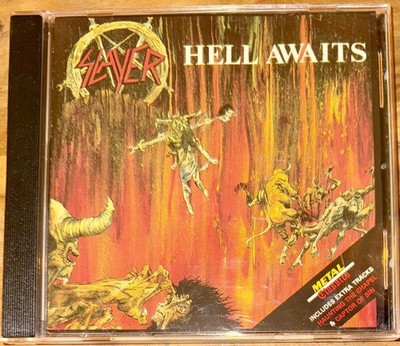 SLAYER  Hell Awaits  1990   Good +   CD ZORRO 8 