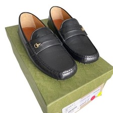 Gucci Leather Driving Moccasins Casual Shoes for Men for  display picture 2