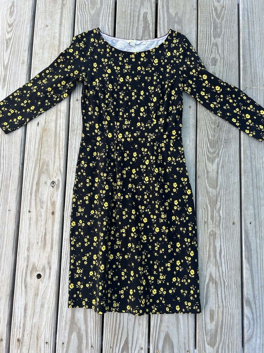fit and flare dress below knee length Berry Wine Warm Cotton Fit Knee Length Fit and Flare Dress main image 0