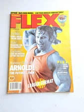 ARNOLD FLEX BODYBUILDING MAGAZINE JANUARY 1991 EXCELLENT CONDITION