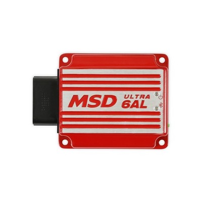 MSD Ultra 6AL Ignition Control - Red - Compact Design - Bluetooth - # 6423 