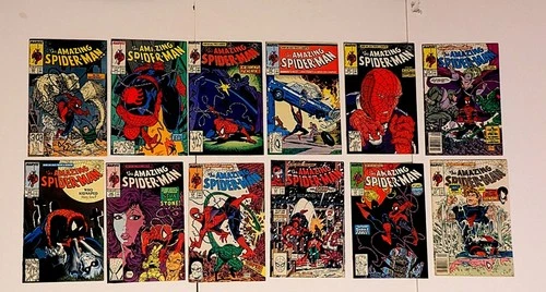 The Amazing Spider-Man Comic Lot (12 Issues) #303–310, 314, 315, 318, 319 Marvel