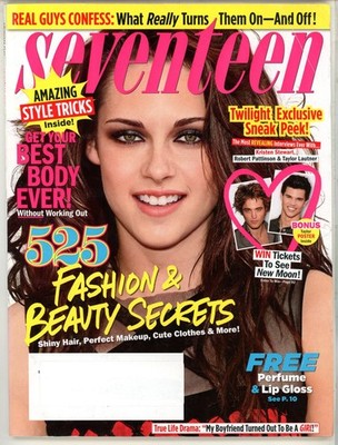 SEVENTEEN Magazine - November 2009 with Kristen Stewart on the cover