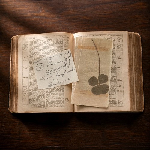Antique Holy Bible  published in the 19th century