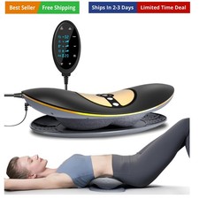 Electric Lumbar Traction Device, Multifunctional Back Traction Device with Dy...