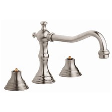 Grohe Bridgeford Widespread Bathroom Faucet with SilkMove Technology 20134EN0