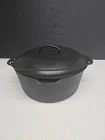 Wagner Sidney Cast Iron Dutch Oven with Lid 10 1/4" w/ Lid & Wire Handle