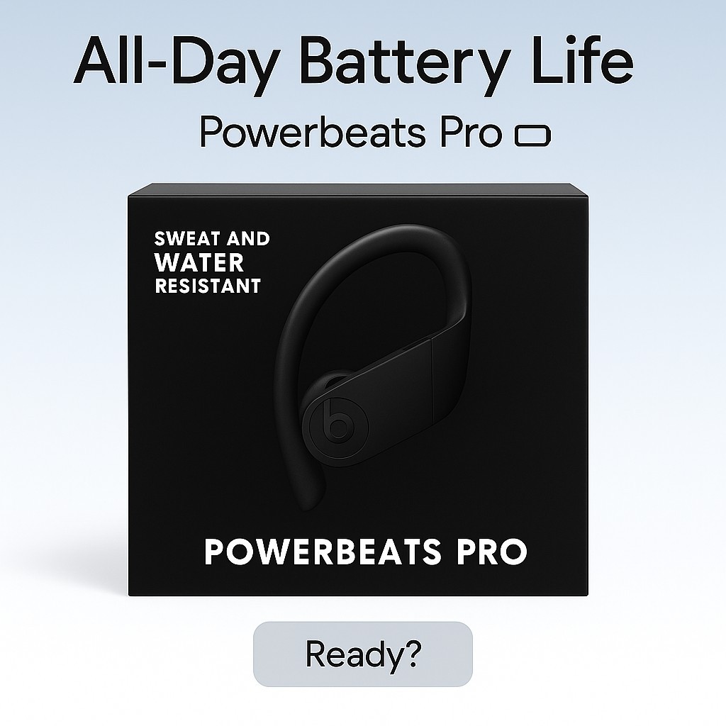 Beats by Dr. Dre Powerbeats Pro In Ear Wireless Headphones - Black