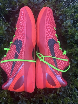 Nike Kobe 6 VI Protro Reverse Grinch Basketball Shoes Size 16